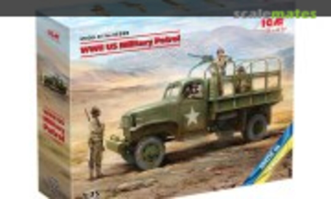 1:35 Military Patrol (G7107 with MG M1919A4) (ICM 35599)