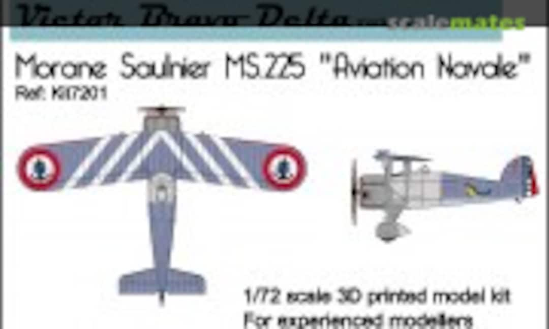 1:72 Morane Saulnier MS.225 Aéronautique Navale (Victor Bravo Delta models &amp; accessories Kit7201)