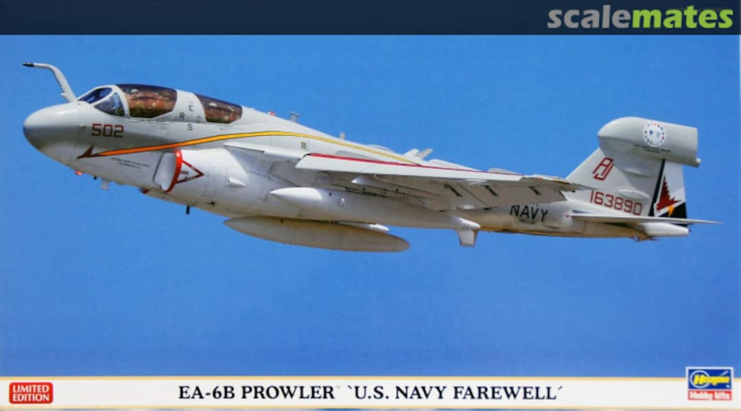 Boxart EA-6B Prowler `U.S. Navy Farewell´ 02183 Hasegawa