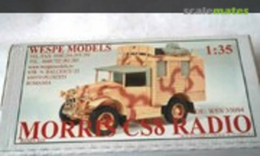 Morris CS8 Radio (Wespe Models WES 35094)