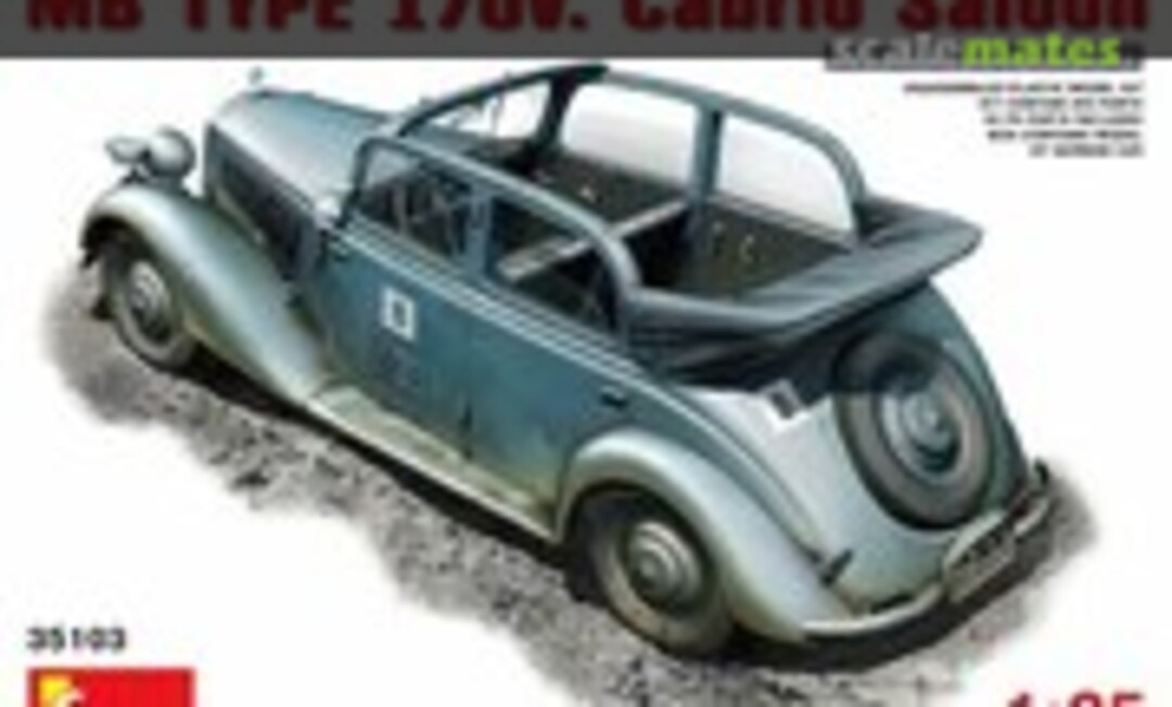 1:35 MB Type 170V. Cabrio Saloon (MiniArt 35103)