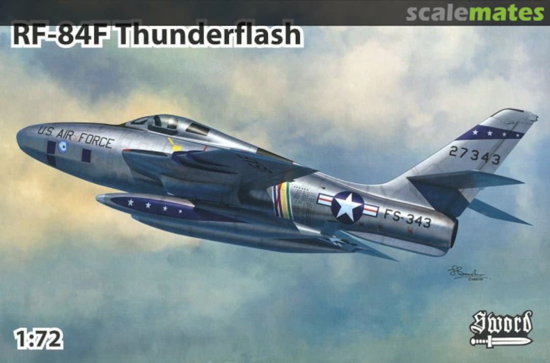 Boxart RF-84F Thunderflash SW 72116 Sword