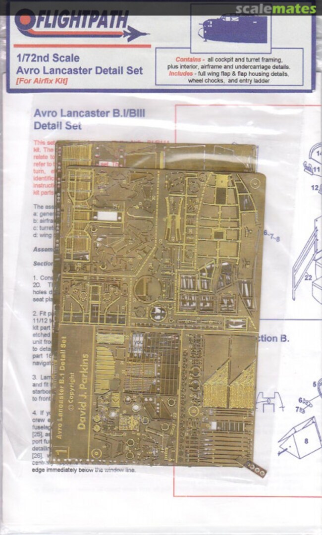 Boxart Avro Lancaster Detail Set FP-72-021 Flightpath