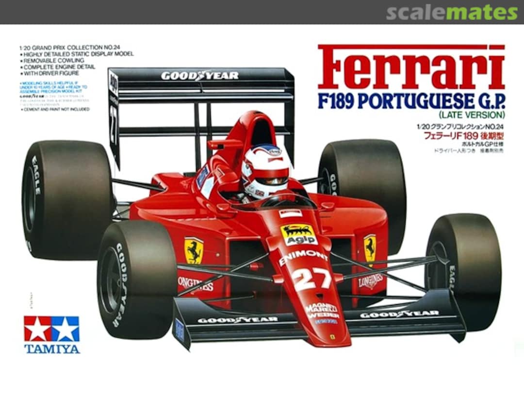 Boxart Ferrari F189 20024 Tamiya