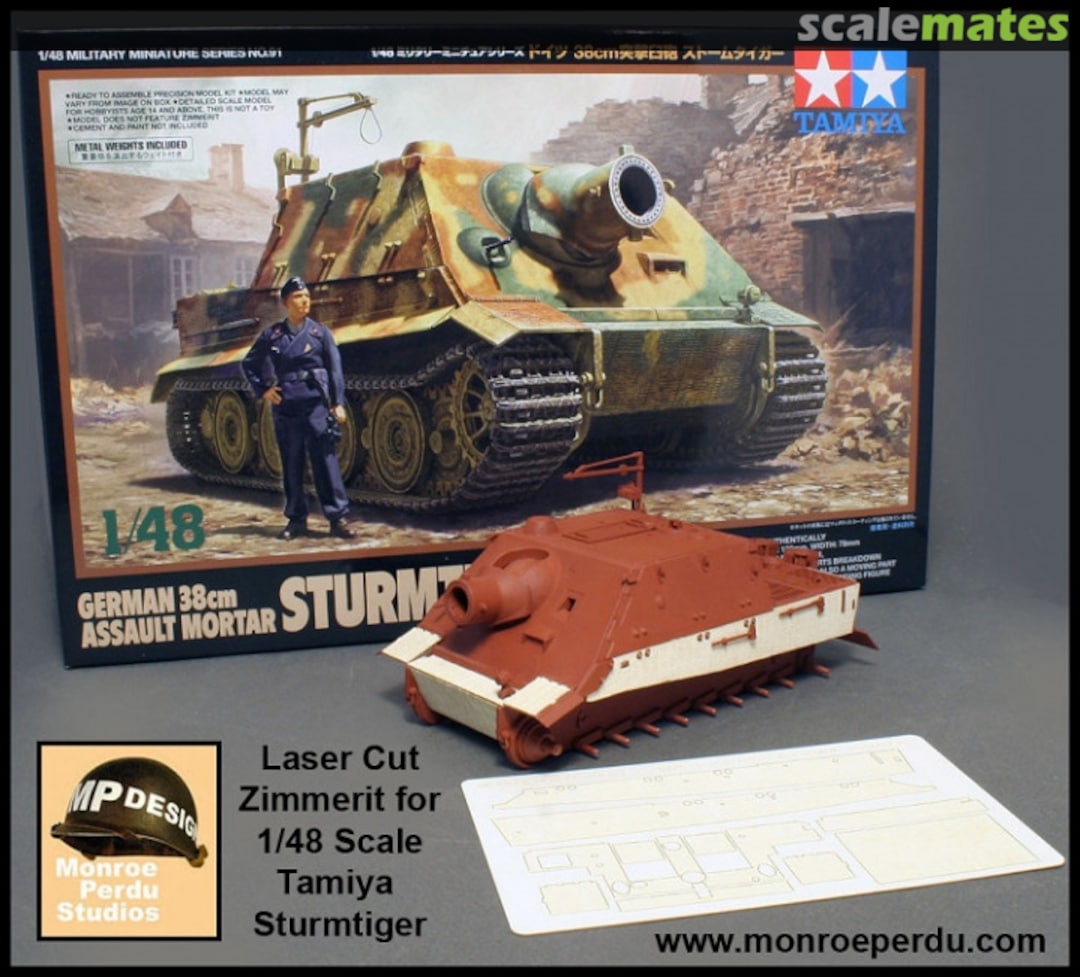 Boxart Sturmtiger Zimmerit MPD-086 Monroe Perdu Studios