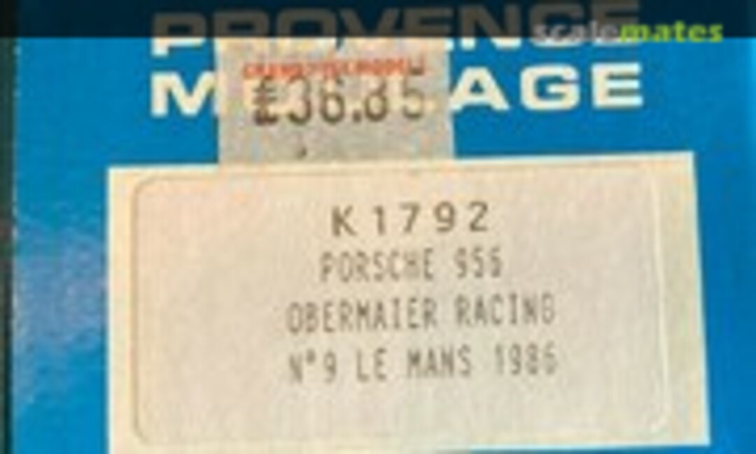 Porsche 956 #109 &quot;BABYCRECI&quot; (Provence Moulage K1792)