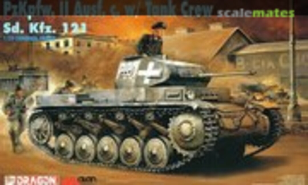 1:35 Pz.Kpfw. II Ausf. c w/Tank crew (Dragon 9026)