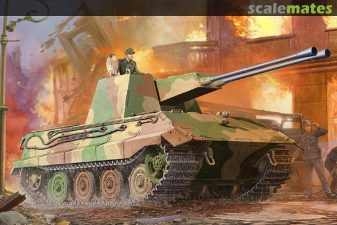 Boxart E-75 Flakpanzer 01539 Trumpeter