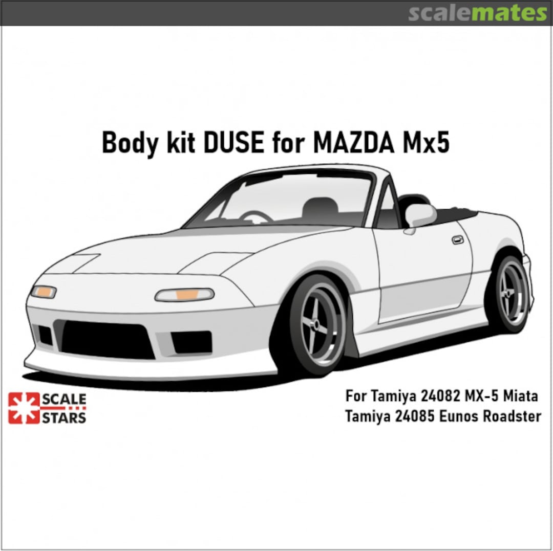 Boxart Body kit DUSE for MAZDA MX5 S124-115 Scale Stars