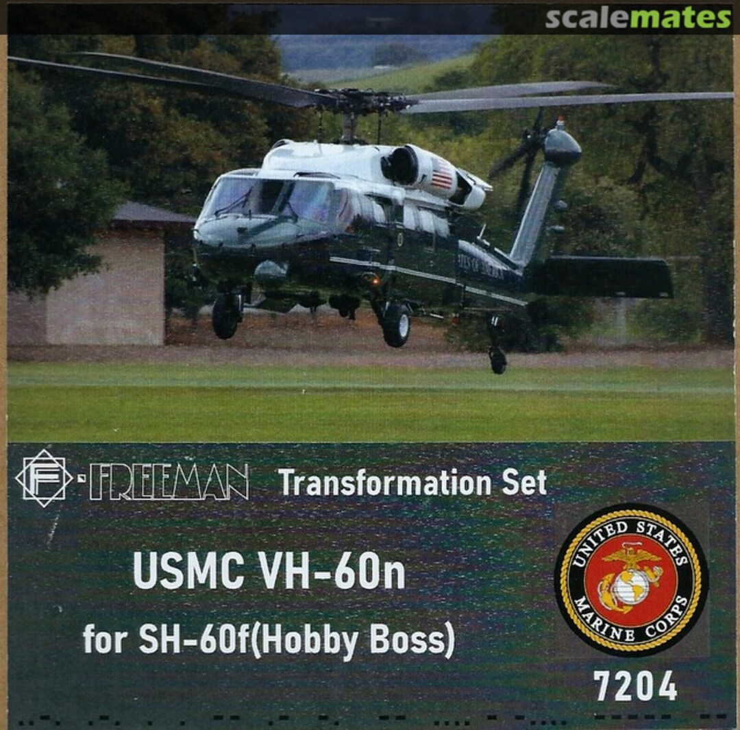 Boxart USMC VH-60N transformation set 7204 FREEMAN