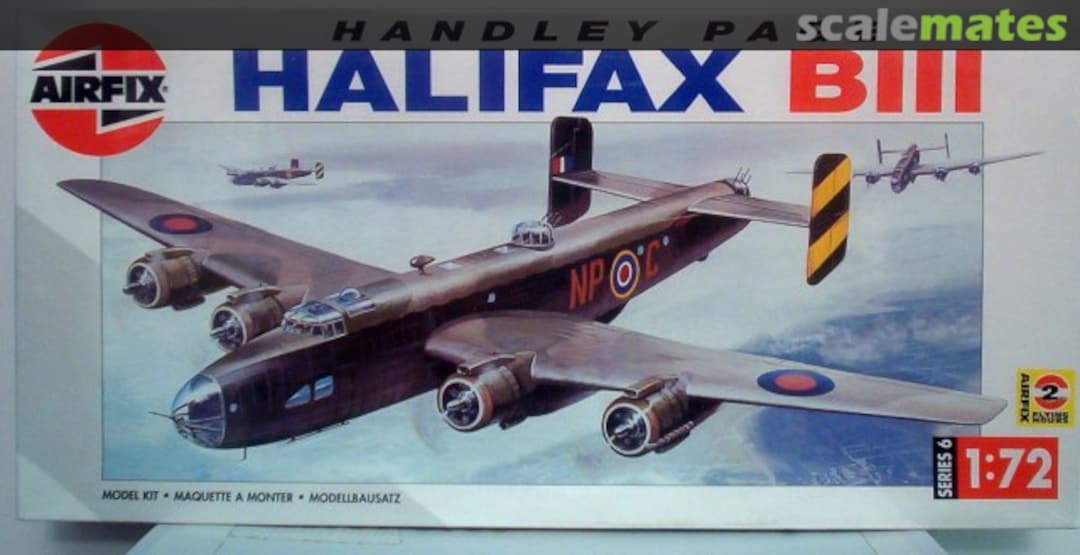 Boxart Handley Page Halifax BIII 06008 Airfix