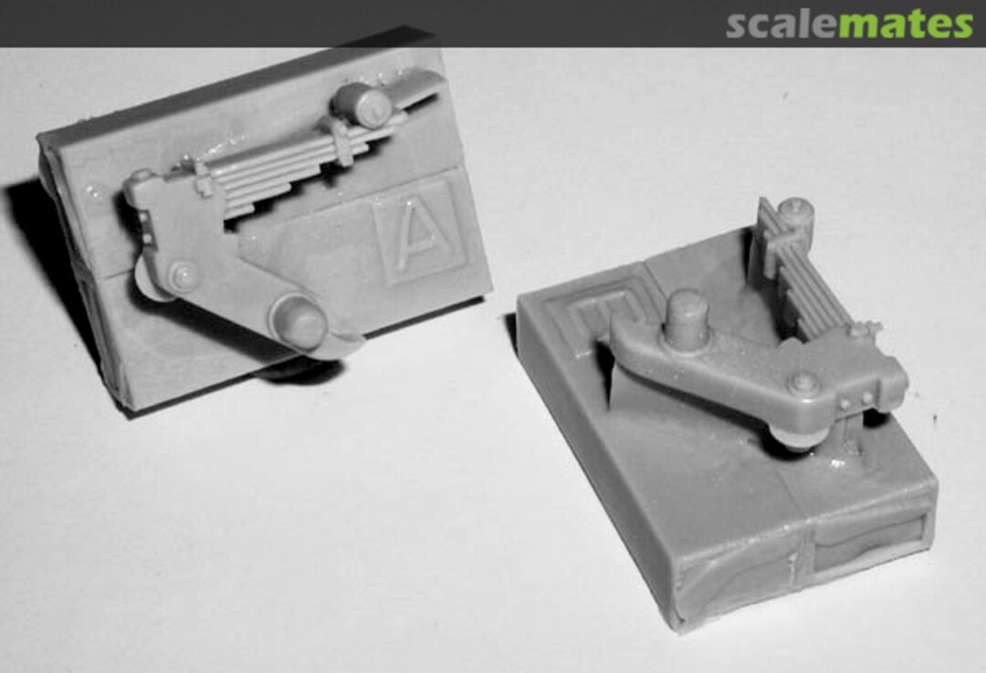 Boxart Pz.Kpfw.II Corrected Leaf Springs CEC35004 Cutting Edge Modelworks