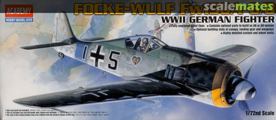 Boxart Focke-Wulf Fw190A-6/8 12480 Academy