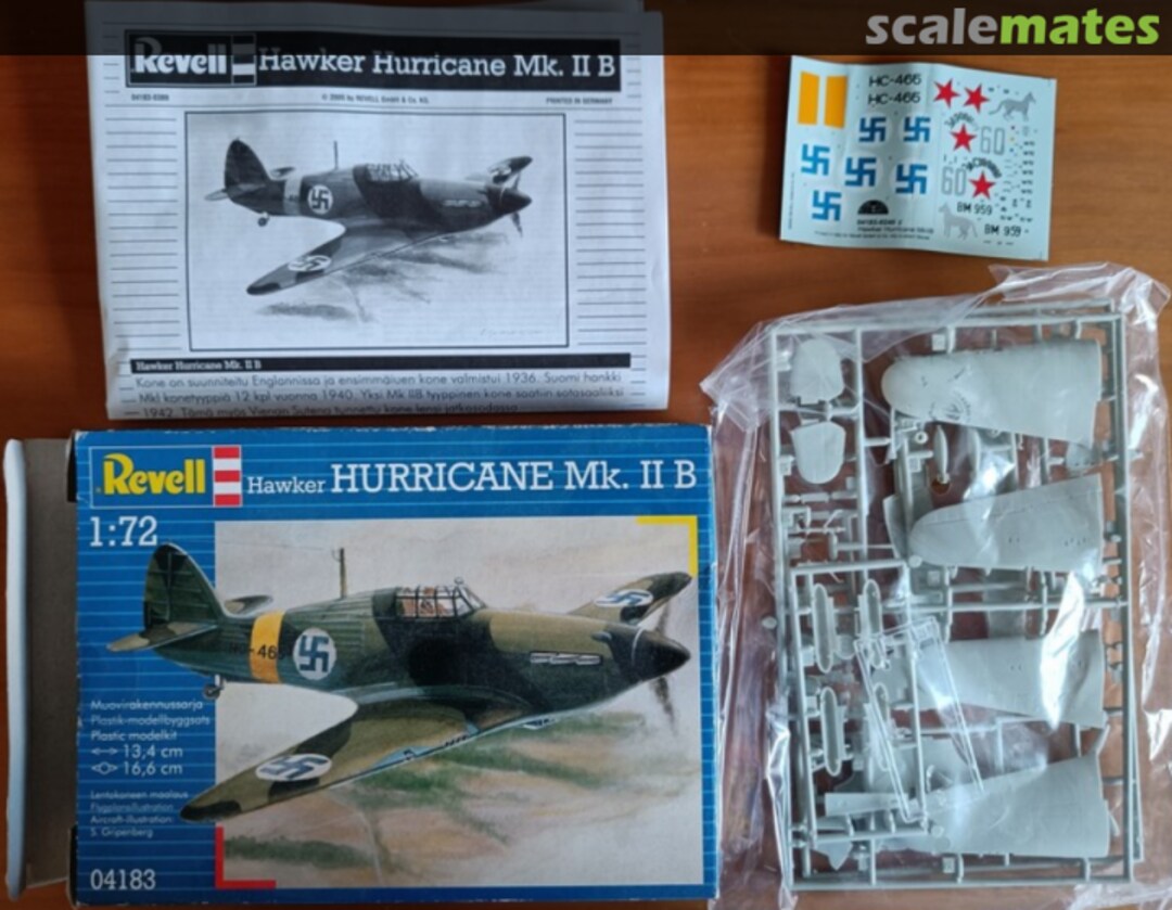 Contents Hawker Hurricane Mk. II B 04183 Revell