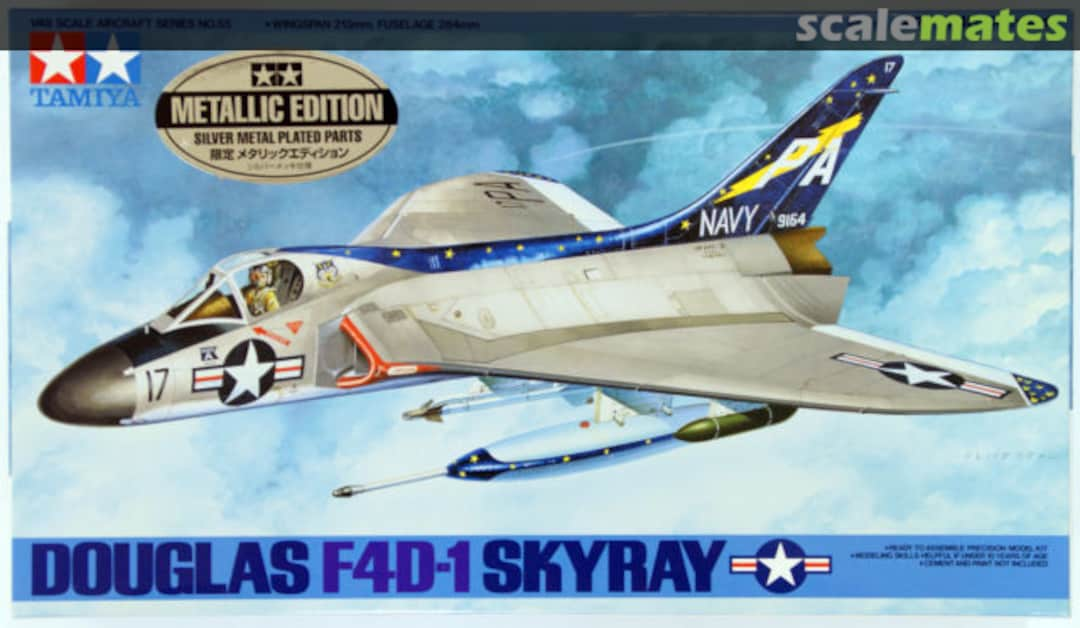 Boxart Douglas F4D-1 Skyray 25113 Tamiya