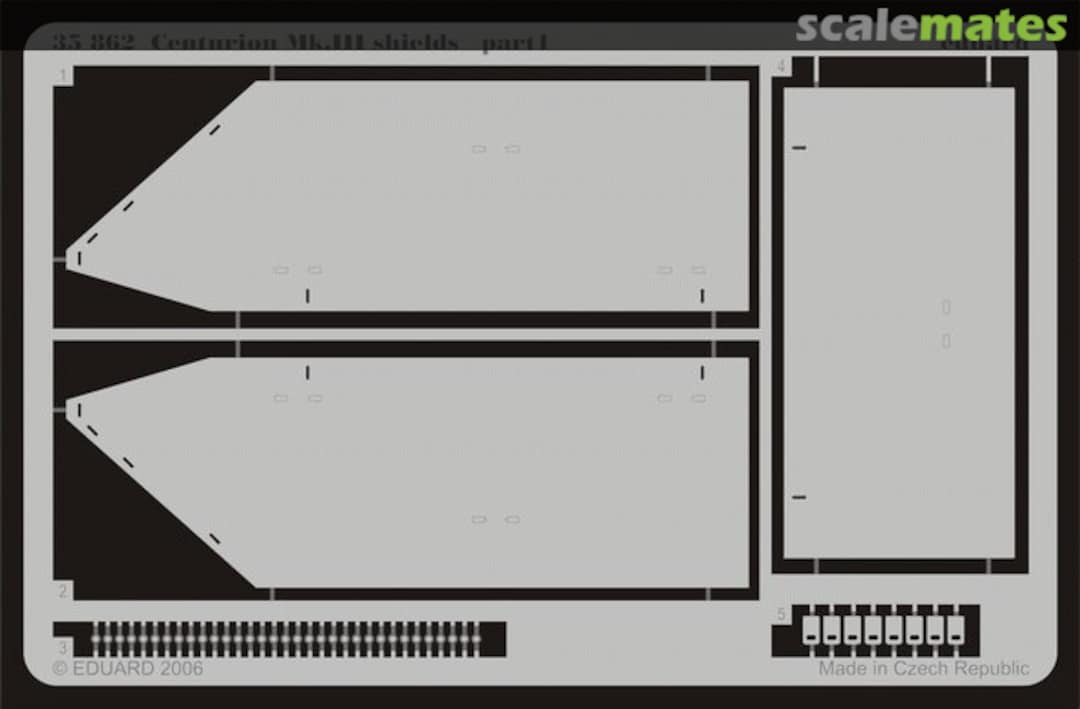 Boxart Centurion Mk.III shields 35862 Eduard