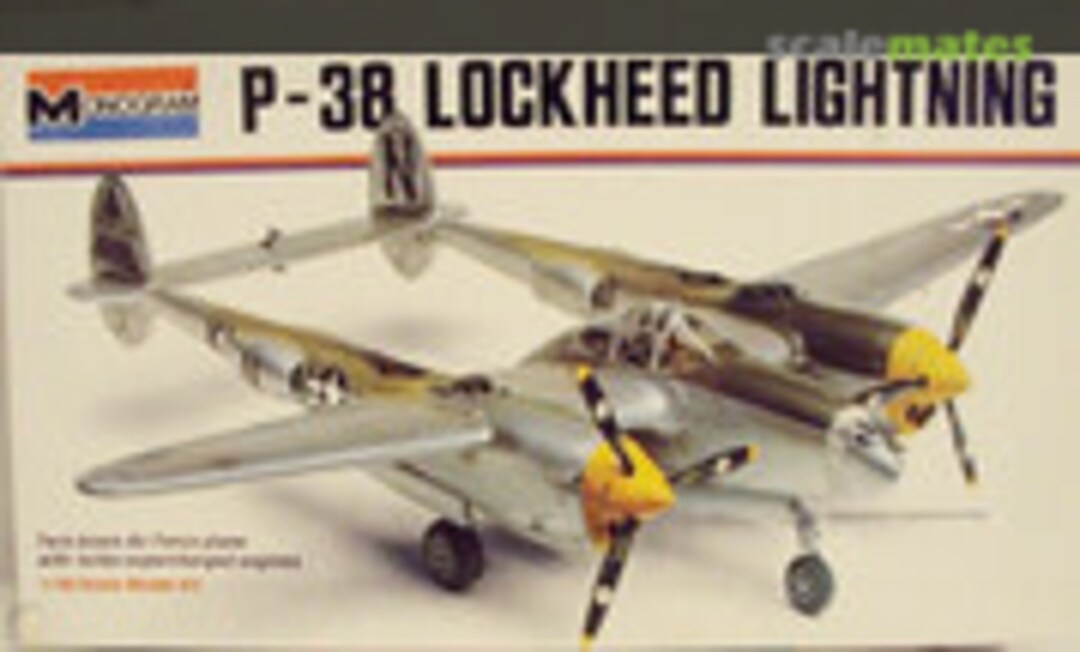 1:48 P-38 Lockheed Lightning (Monogram 6848)