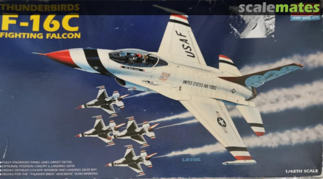 Boxart Thunderbirds F-16C 1695 Academy