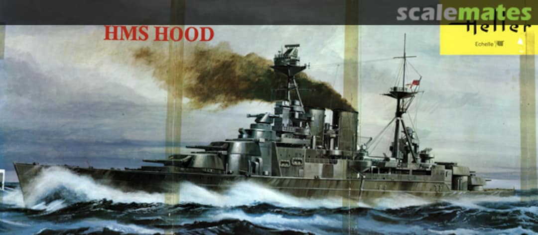 Boxart HMS Hood 1051 Heller