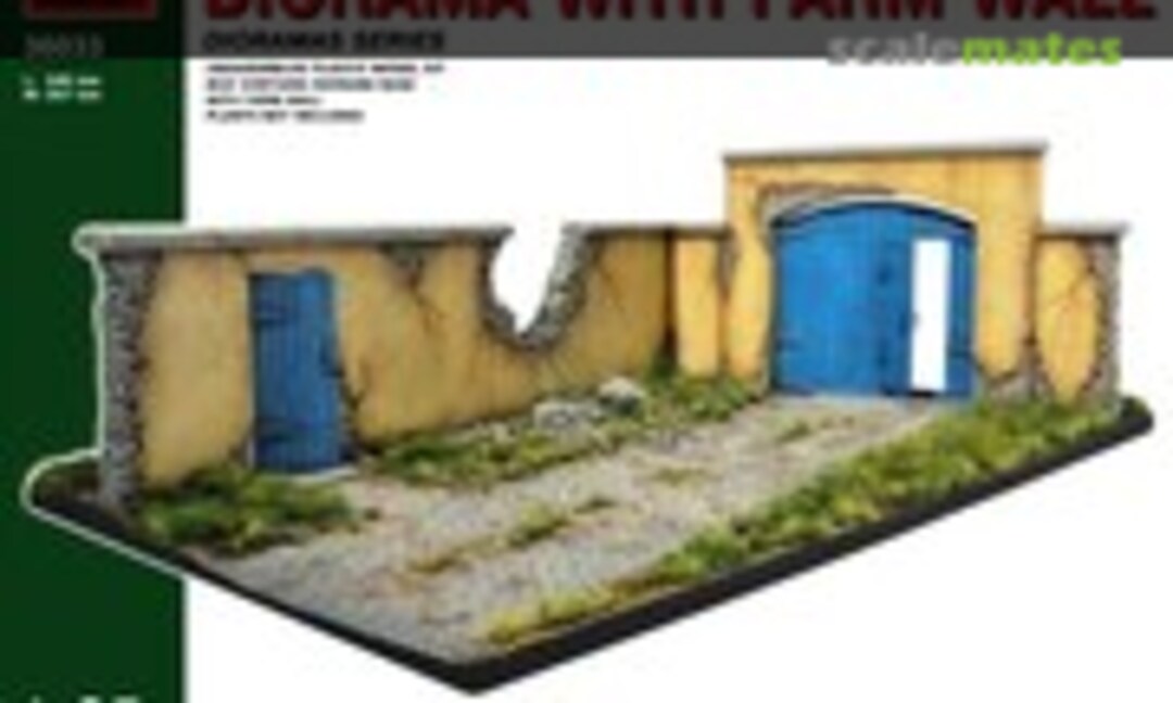 1:35 Diorama with farm wall (MiniArt 36033)