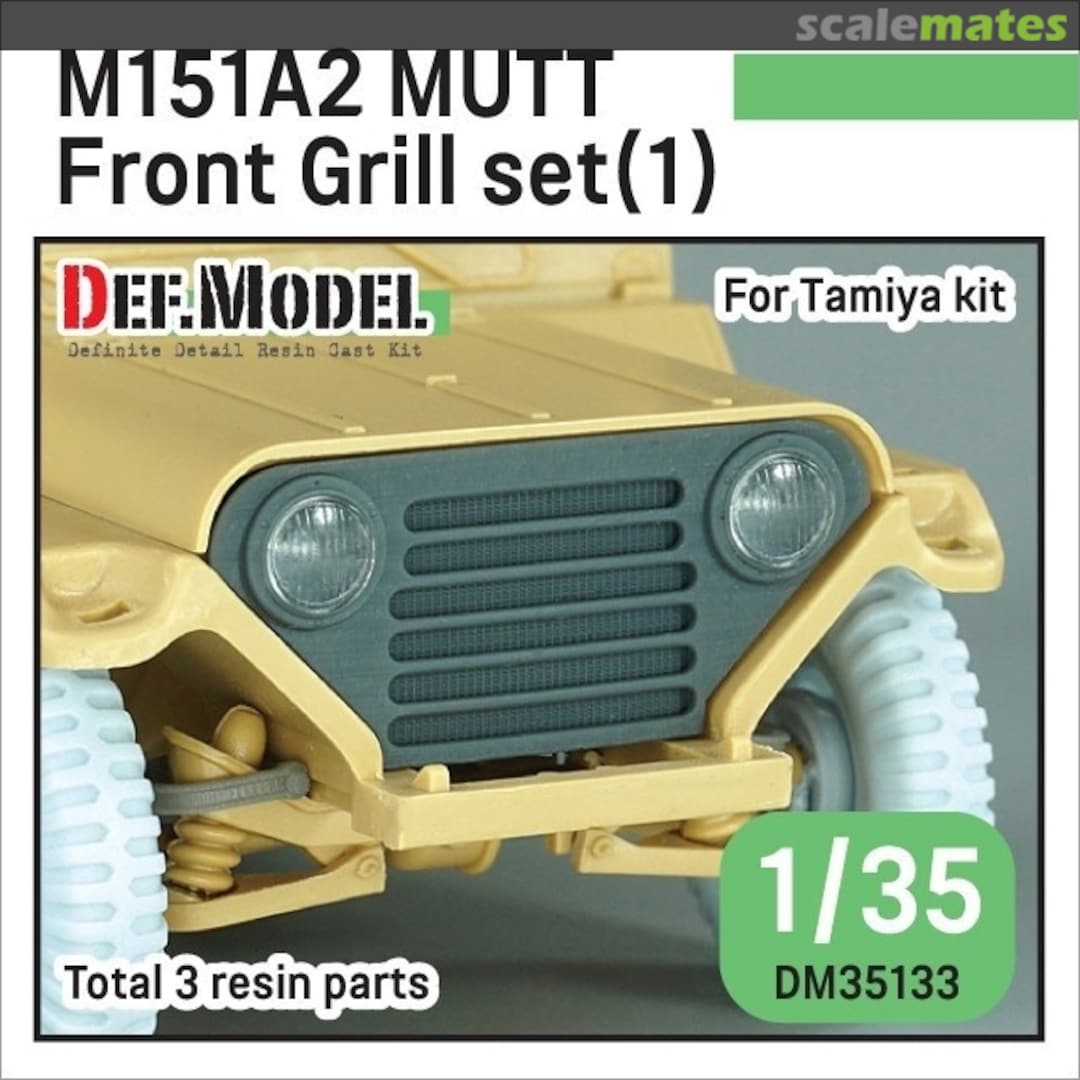 Boxart M151A2 MUTT Front grill set (1) DM35133 Def.Model