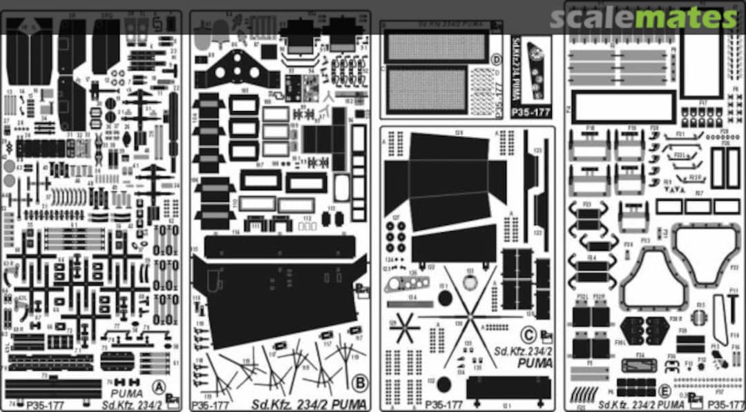 Boxart Sd.Kfz.234/2 Puma P35-177 Part