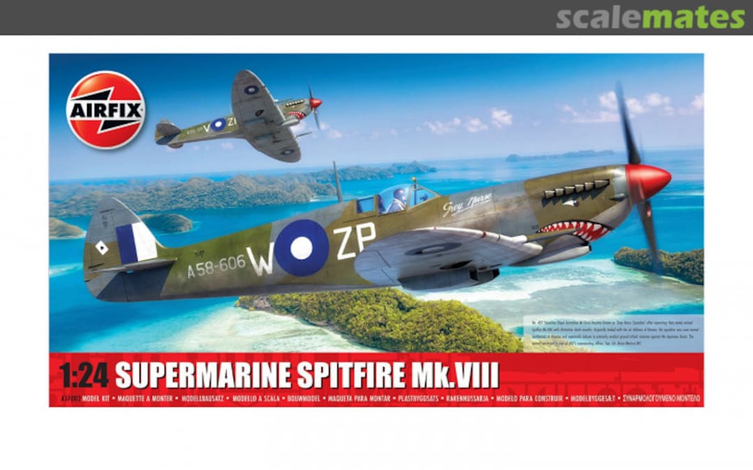 Boxart Supermarine Spitfire Mk.VIII A17002 Airfix