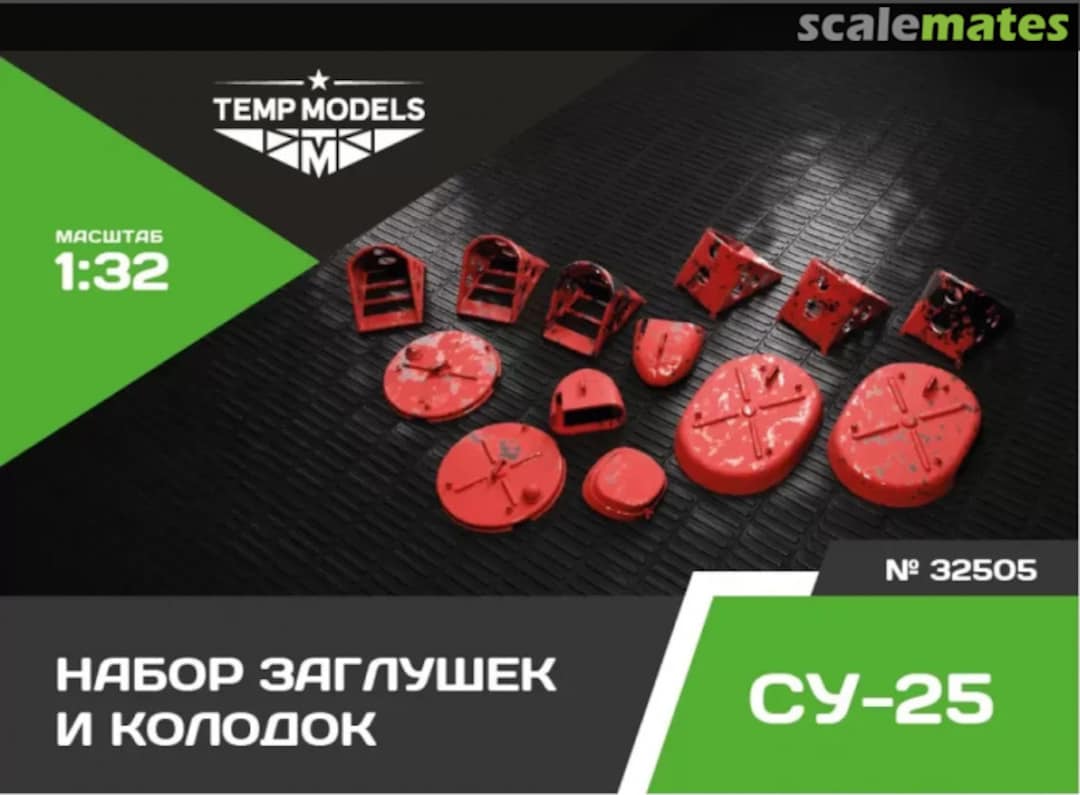 Boxart Su-25 Set of Plugs and Pads 32505 Tempmodels