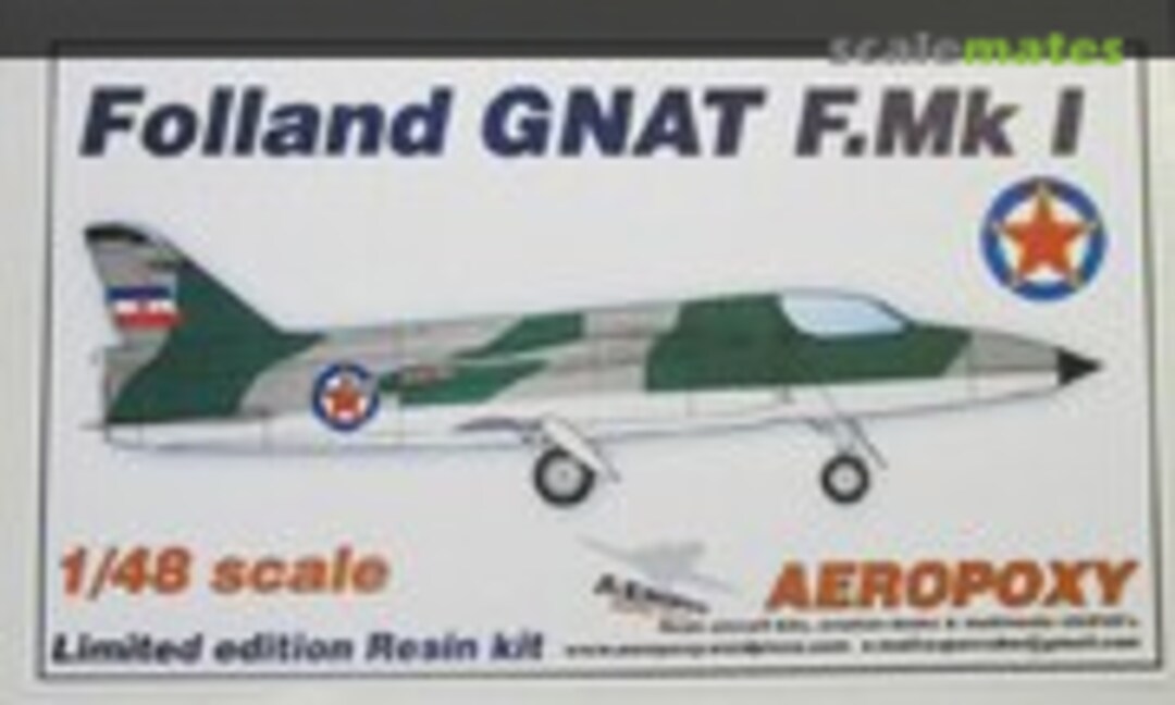 1:48 Folland Gnat F.Mk I (Aeropoxy )