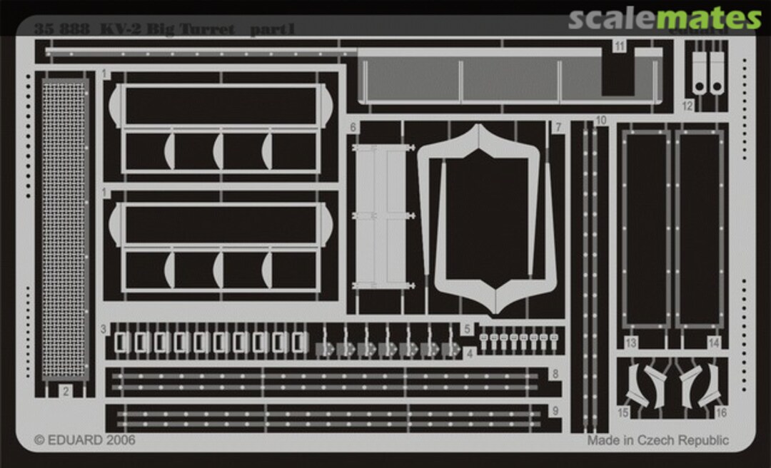 Boxart KV-2 Big Turret 35888 Eduard