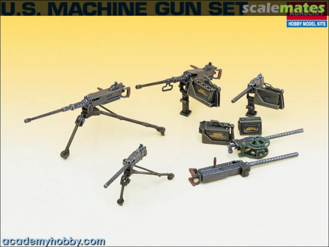 Boxart U.S. Machine Gun Set 13262 Academy