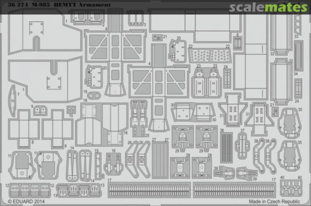 Boxart M-985 HEMTT Armament 36274 Eduard