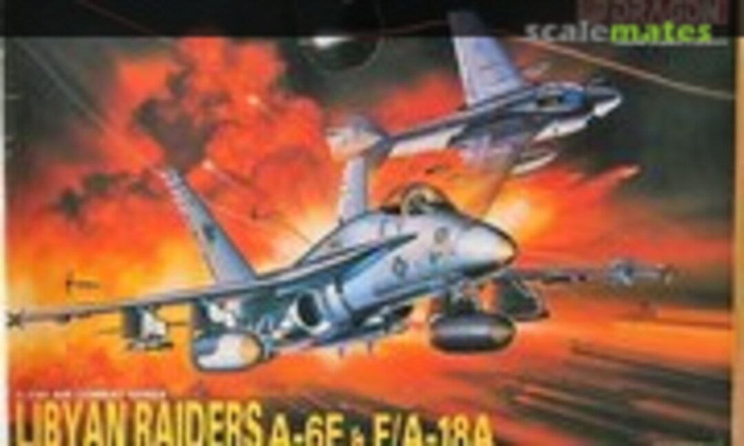 1:144 Libyan Raiders A-6E and F/A-18A (Dragon 4006)