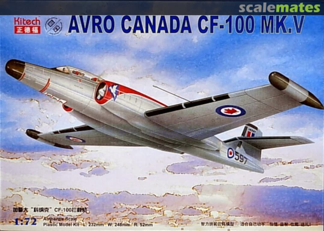 Boxart Avro Canada CF-100 Mk.V 3210 Kitech