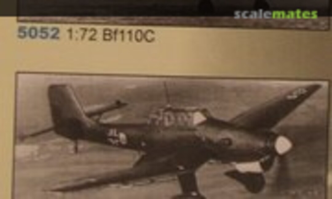 1:72 Messerschmitt Bf 110C (Dragon 5052)