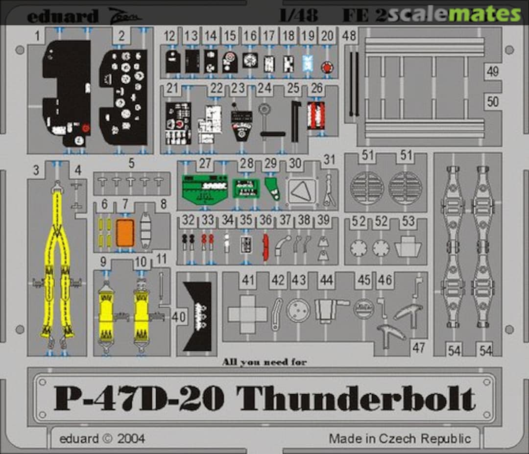 Boxart P-47D-20 Thunderbolt 49269 Eduard