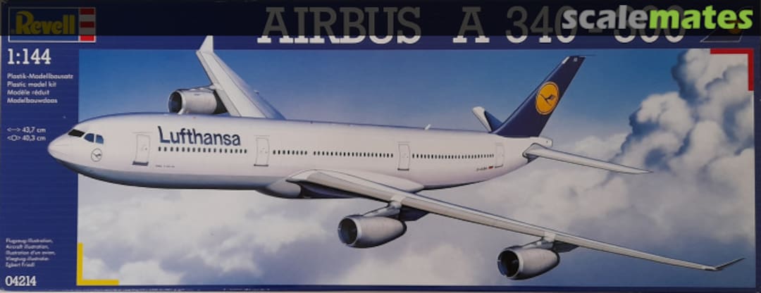 Boxart AIRBUS A 340-300 04214 Revell