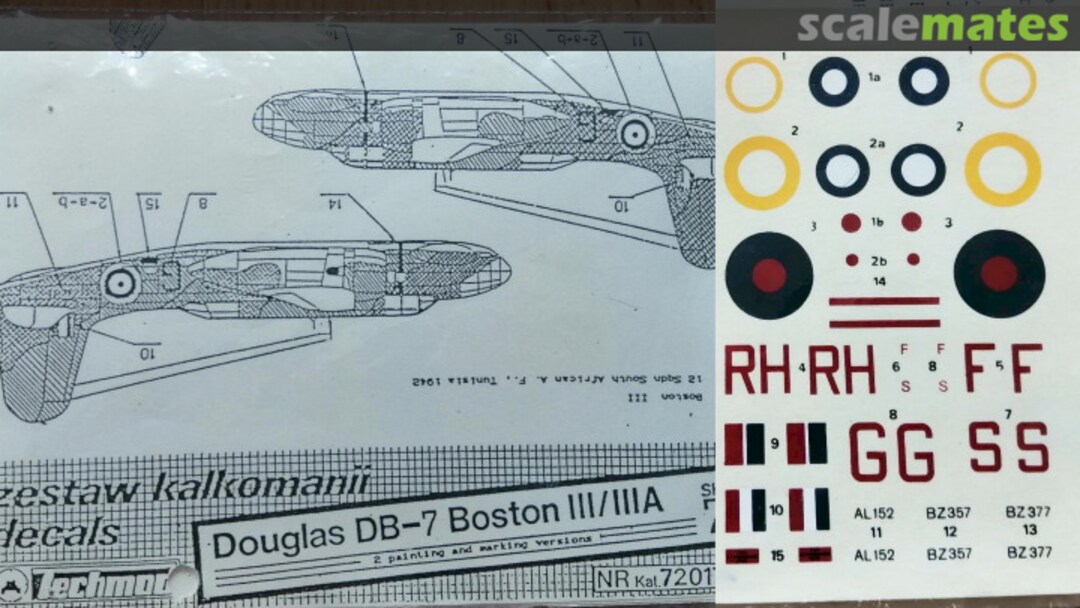 Boxart Douglas DB-7 Boston III/IIIA 7226 Techmod