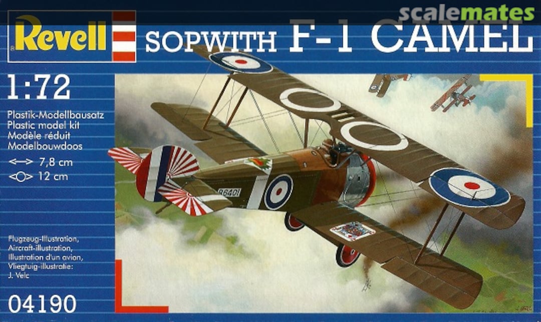 Boxart Sopwith F-1 Camel 04190 Revell