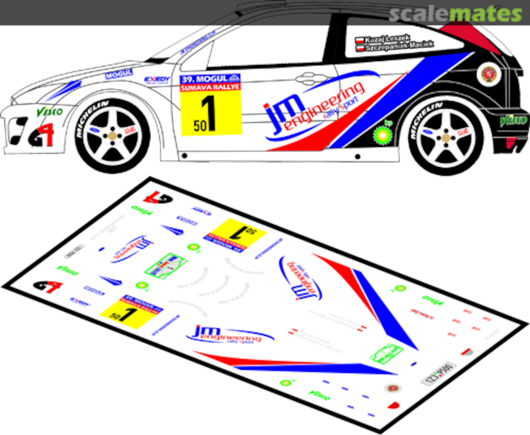 Boxart Ford Focus RS WRC '02 (1Z3 9500) "jm engineering" 43136 MF-Zone