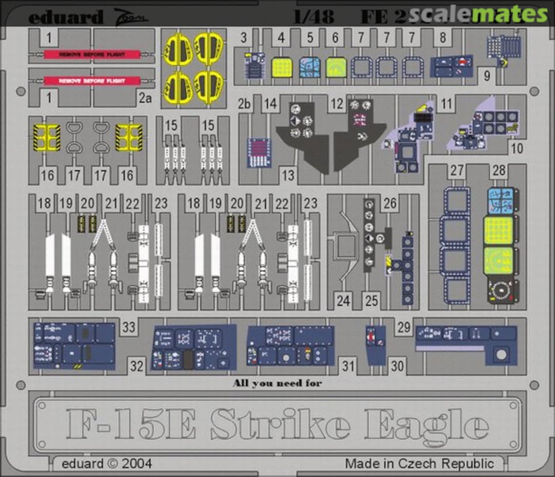 Boxart F-15E Strike Eagle Interior 49272 Eduard