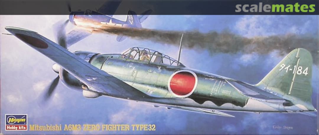 Boxart Mitsubishi A6M3 Zero Fighter Type 32 51316 Hasegawa