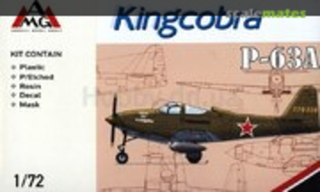 1:72 Bell P-63A Kingcobra Soviet airforce (AMG 72412)