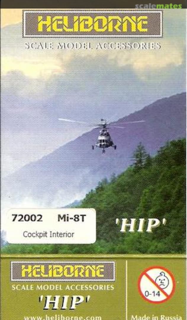 Boxart Mil Mi-8T Hip 72002 Heliborne