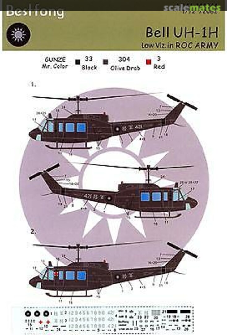 Boxart Bell UH-1H 72062 Bestfong