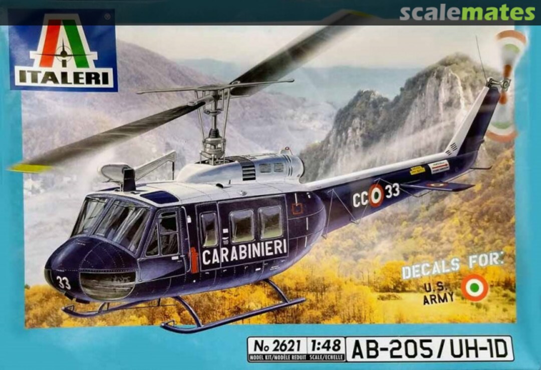 Boxart AB-205 / UH-1D 2621 Italeri