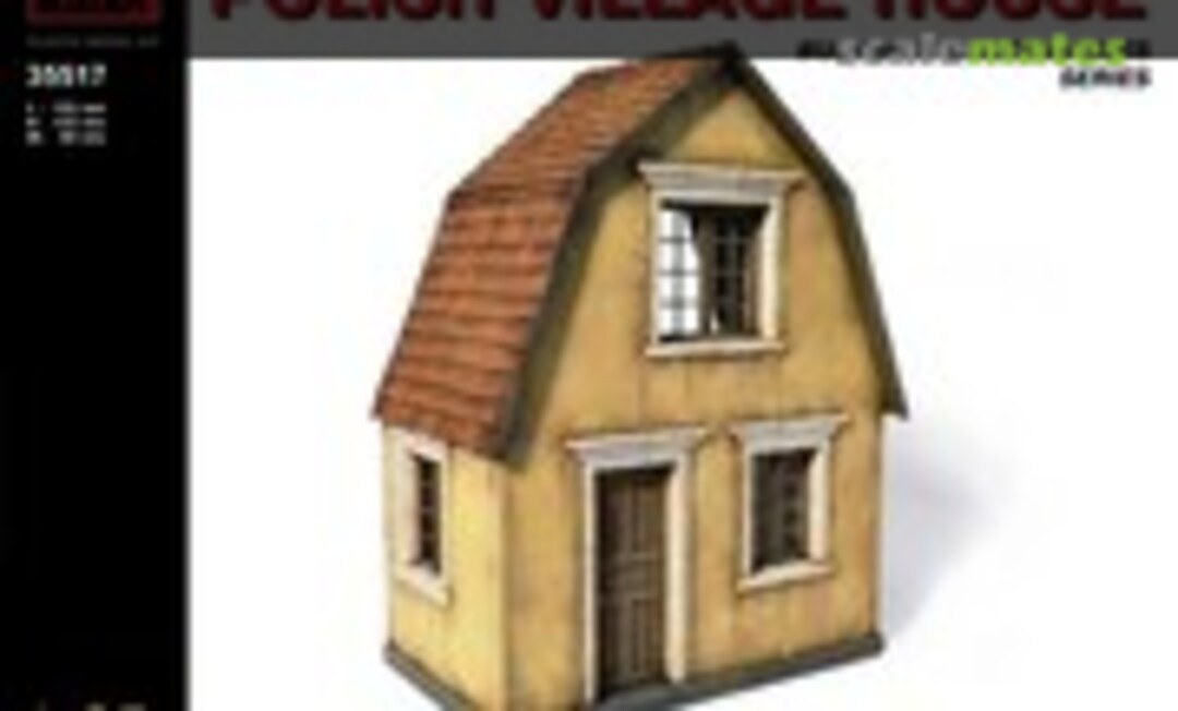 1:35 Polish village house (MiniArt 35517)