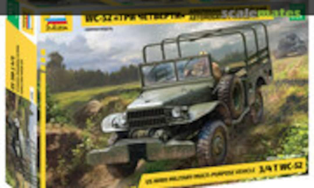 1:35 Dodge WC-52 (Zvezda 3664)