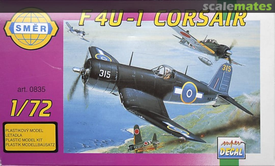 Boxart F4U-1 Corsair 0835 Směr