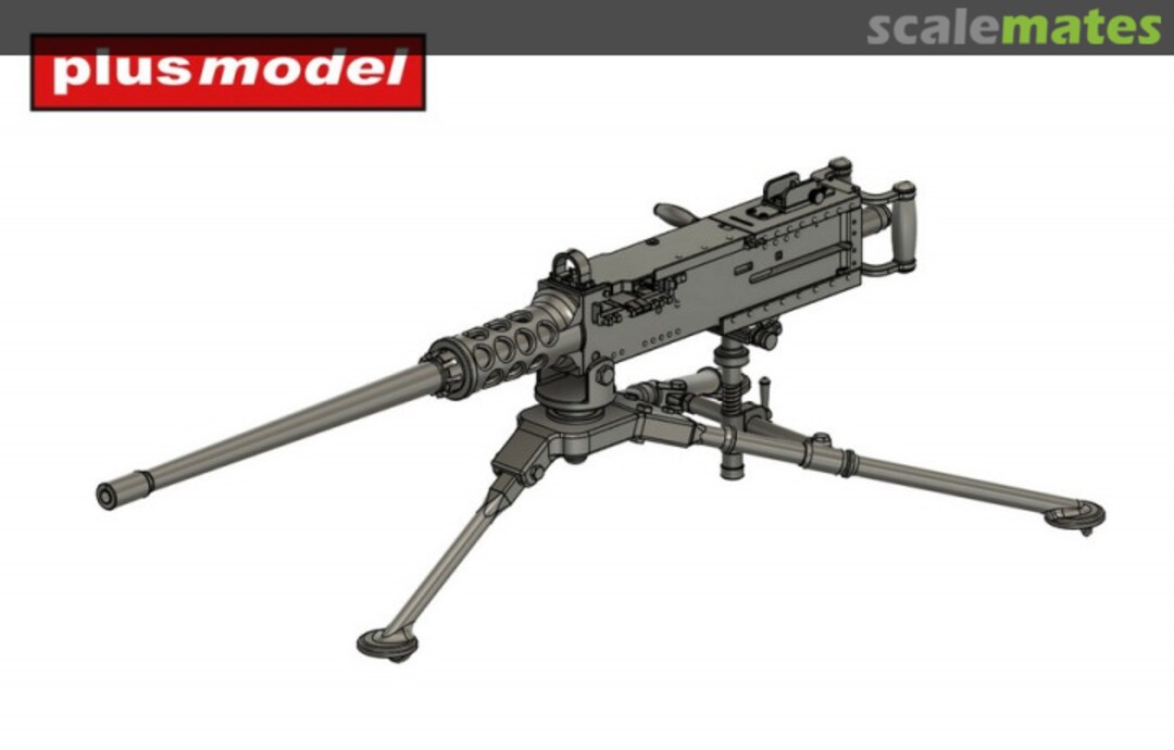 Boxart Machine gun Browning .50 with tripod DP3046 PlusModel